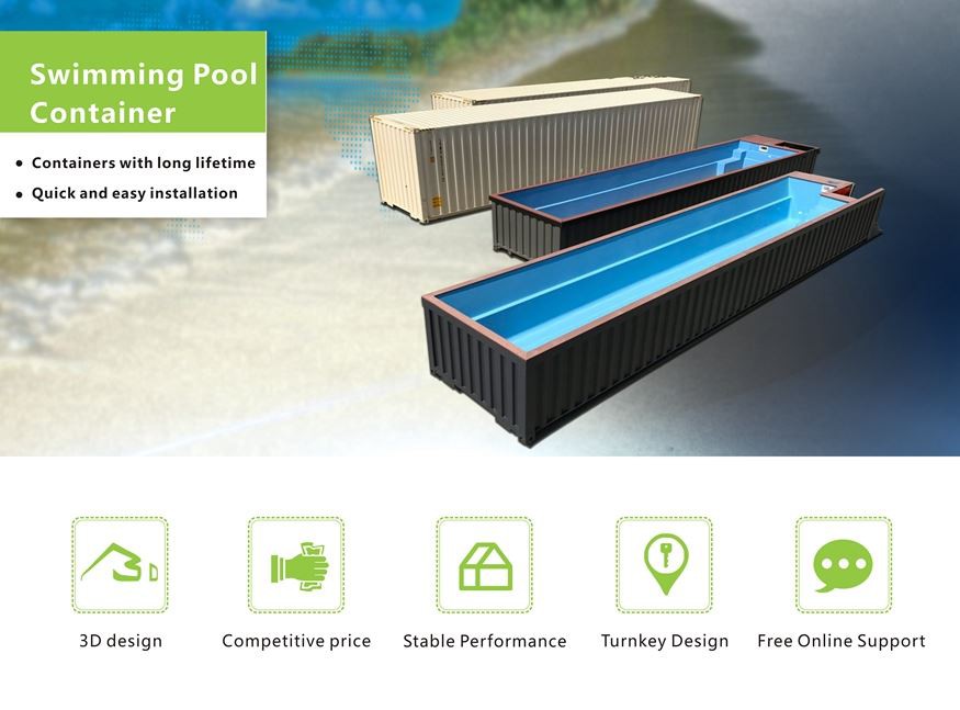 container swimmingpool