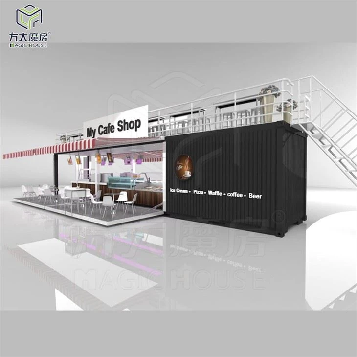 Doppeldecker Black Container Cafe Preis