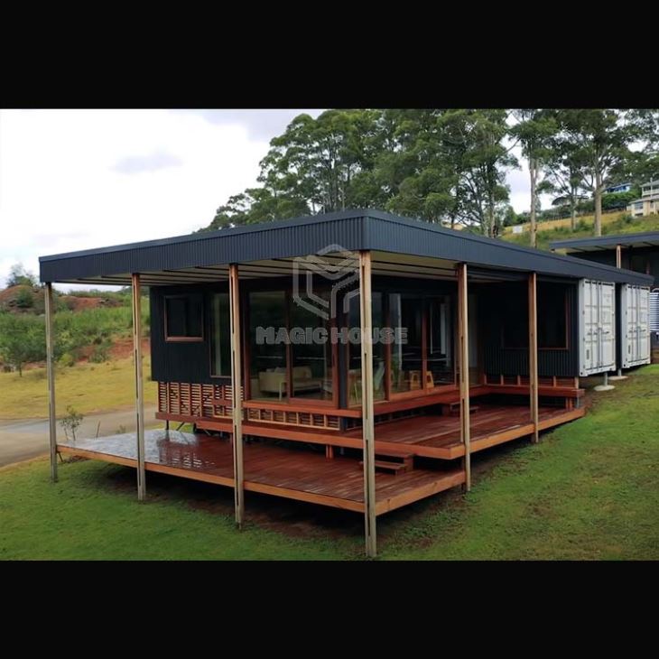 Energiesparendes und umweltfreundliches Containerhaus