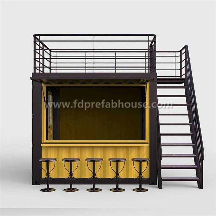 Container Coffee Shop Design In USA