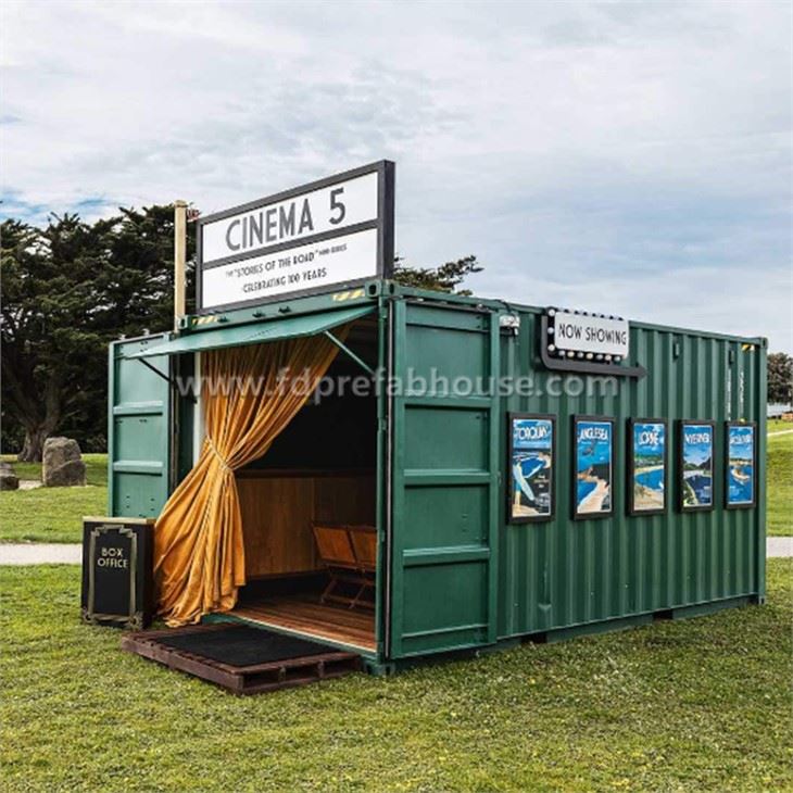 Container Cinema nach Australien verschiffen
