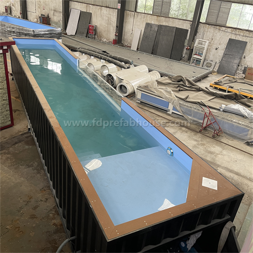 Amerikanischer 40-Fuß-Container-Swimmingpool