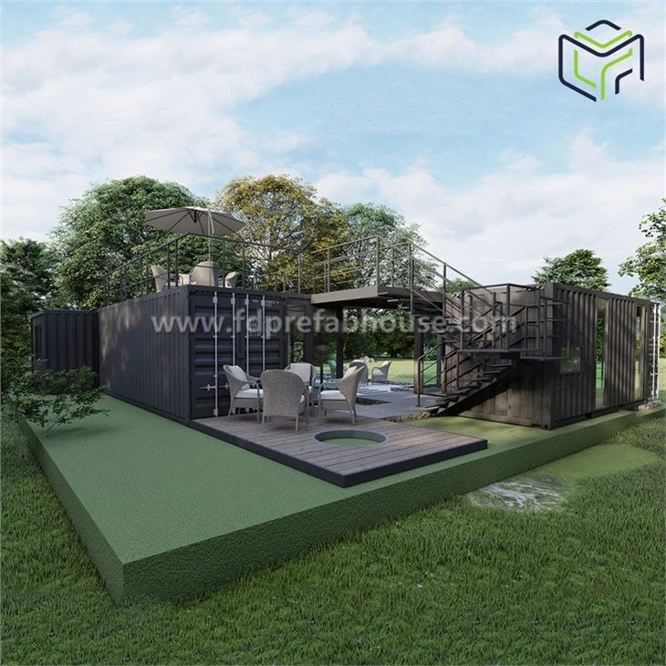 French Combined Expandable Container House