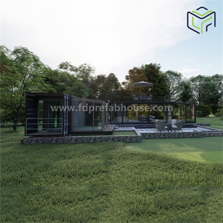French Combined Expandable Container House