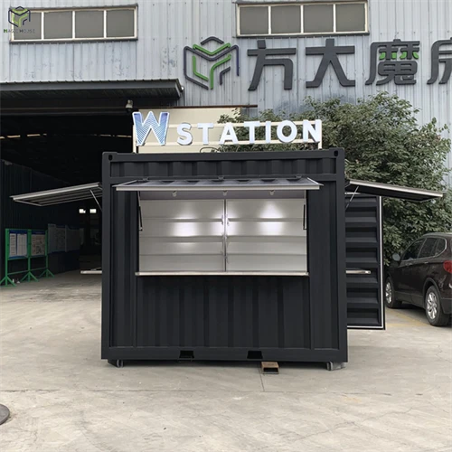 10ft Mini Container Kiosk