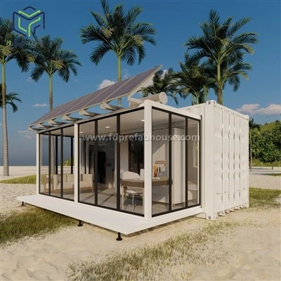 20HQ Erweiterbares Versandcontainerhaus
